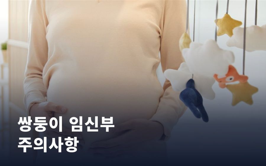 쌍둥이 임신부가 꼭 알아야 할 주의사항